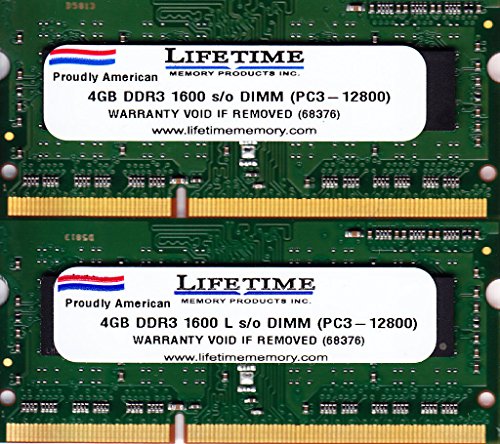8GB Memory upgrade for Apple MacBook PRO Core i5 2.5GHz by Lifetime Memory Products (Mid-2012)