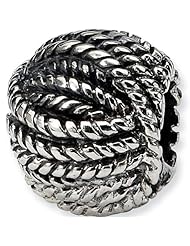 Reflection Beads Silver Yarn Ball Career Bead