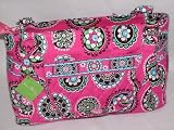Vera Bradley Stephanie Bag in Cupcakes Pink