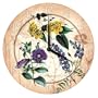 The Botany Floral Theme Wall Clock