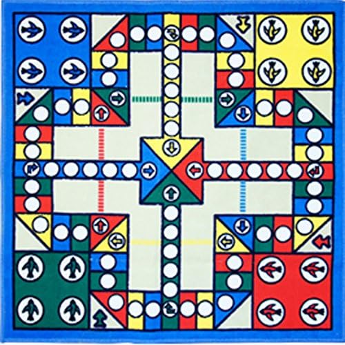 Zhurou Flying chess carpet Aeroplane Chess rug for outdoor(game)
