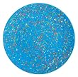 Zak Designs Confetti 11-Inch Recycled-Melamine Dinner Plate, Turquoise