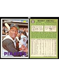 1967 Topps Regular (Baseball) Card# 586 Manny Jimenez of the Pittsburgh Pirates Ex Condition