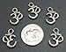 MOLIMER20 Ohm Charms Silver Tone