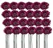 24 Pieces of 21" Gerbera Daisy Artificial Silk Flower Sprays with Bendable Stems
