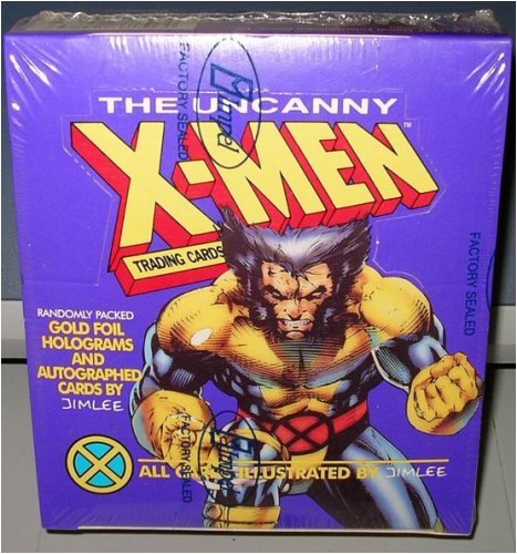  The Uncanny X-Men Trading Cards Box -36 Count