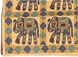 Cotton Bed Spreads Comforter Block Print Vegetable Dyes India Size Twin (bscov338a)