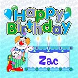 Review Various  / Happy Birthday Zac - Personalised Party CD