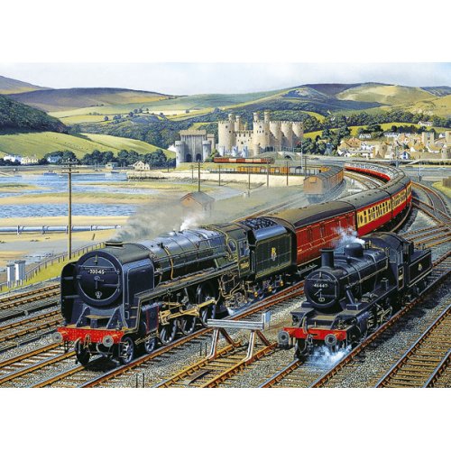 Childrens Toyshop  Toys : Gibsons Puzzle - "Gateway to Snowdonia" 1000 piece jigsaw puzzle