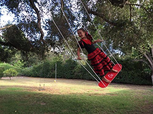 Tree Skater Skateboard Swing - 100' of rope, complete tree swing kit