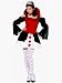 Alice in Wonderland Queen of Harlots w/ Hearts Adult Halloween Costume Size 6-8 Small (DC8)