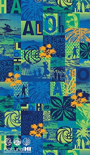 Hawaii Style Deluxe Beach Towel Natural HI Kekai