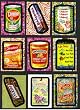 2008 Topps Wacky Packages FlashBacks Series 2 Complete Set of 72 Parody Stickers!