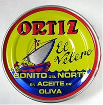 Ortiz El Velero Bonito Del Norte Tuna Packed in Olive Oil 250 Grm Tin