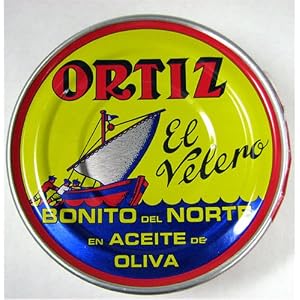 Ortiz El Velero Bonito Del Norte Tuna Packed in Olive Oil 250 Grm Tin by 