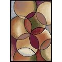 Disk Contempo Rug Collection - Jet Black