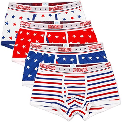 USA Flag Boxers Briefs Underwear Men Underwears