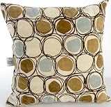 Metro Large Circle Pillow by Glenna Jean