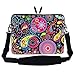 Meffort Inc® 15 15.6 inch Neoprene Laptop Sleeve Bag Carrying Case with Hidden Handle and Adjustable Shoulder Strap - Arts Design