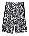 Under Armour Boys' Eliminator Printed Shorts, White (101)/Meridian Blue, Youth Large