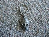 Florida Panthers Pewter Hockey Mask Keychain