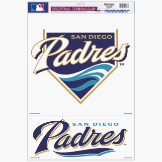 San Diego Padres 11x17 Jumbo Ultra Decal