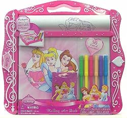 Disney Princess Art Rolling Desk -Princess Coloring Set