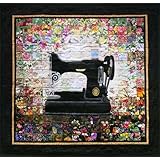 Whims Watercolor Quilt Kits Grandma's Sewing Machine Quilting Supplies