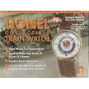 Lionel Collectible Train Watch