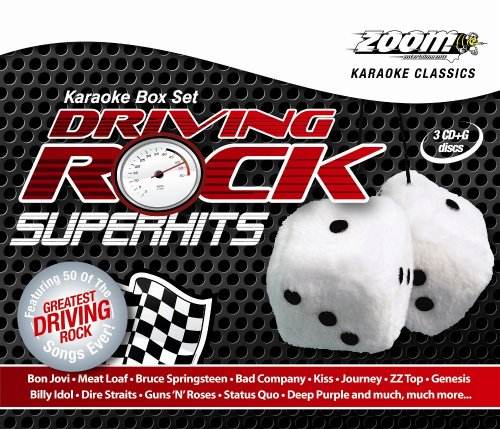 CD-Charts  Search : Zoom Karaoke - Driving Rock Superhits Box Set - 50 Songs - Triple CD+G Set