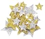 Jolees-by-You, Glitter Stars, Gold and Sliver