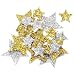 Jolees-by-You, Glitter Stars, Gold and Sliver