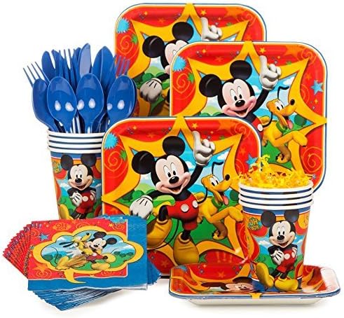 Mickey Mouse Standard Kit (Serves 8) by ANYTIME COSTUMES