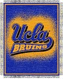 UCLA BRUINS 48x 60 Triple Woven Jacquard KNIT THROW BLANKET