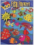 Dover 3-D Coloring Book (Fish Frenzy) 2 pcs sku# 1850418MA