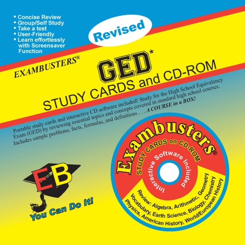 Ace's Exambusters GED CD-ROM & Study Cards