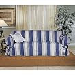 Classic Slipcovers Printed Classic Stripe Canvas Sofa Slipcover