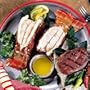 Land and Sea-Four Filets, Four Lobster Tails