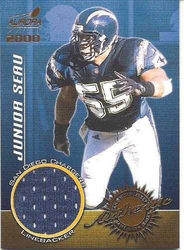 Junior Seau 2000 Aurora Game Worn Jerseys #9 San Diego Chargers
