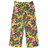 BeePOSH Peace, Love, Fun Plush Sleep Pants for Girls