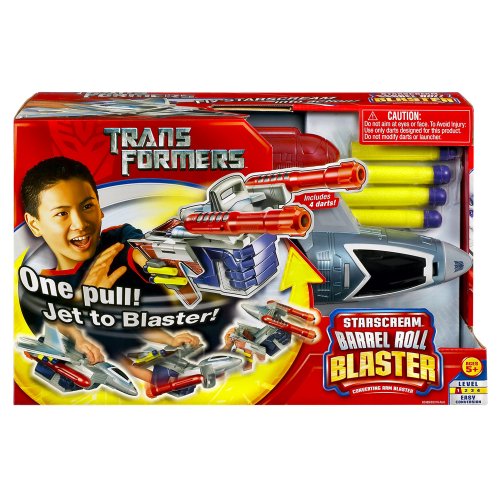 Childrens Toyshop  Toys : Hasbro Transformers Starscream Barrel Roll Blaster