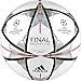 adidas Performance Champions League Finale Milano Capitano Soccer Ball, White/Black/Silver Metallic, Size 4
