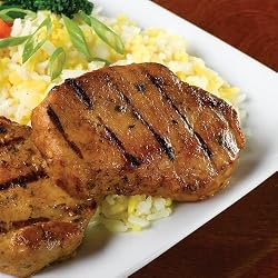 Omaha Steaks 4 (3 oz.) Polynesian Pork Chops