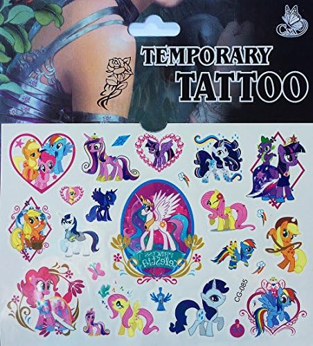 Princess Cadence and Ponies Temporary Tattoos