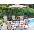 Living Accents 6 Piece Folding Steel Patio Set