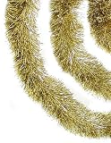 12 Soft & Sassy Gold Christmas Tinsel Garland - Unlit