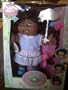 Pop `N Style Cabbage Patch Kids Doll - African American Girl with Brown Hair