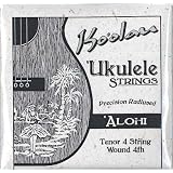 Ko`olau コオラウ　ウクレレ弦　ALOHI アロヒ　テナー用Low-Gセット　Tenor 4String Wound 4th