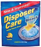 Disposer Care Garbage Disposer Cleaner, Lemon-4ct