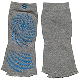 Gaiam Toeless All Grip Yoga Socks